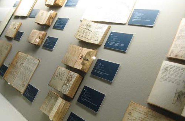 Manuscris atribuit lui Leonardo da Vinci, descoperit in Franta