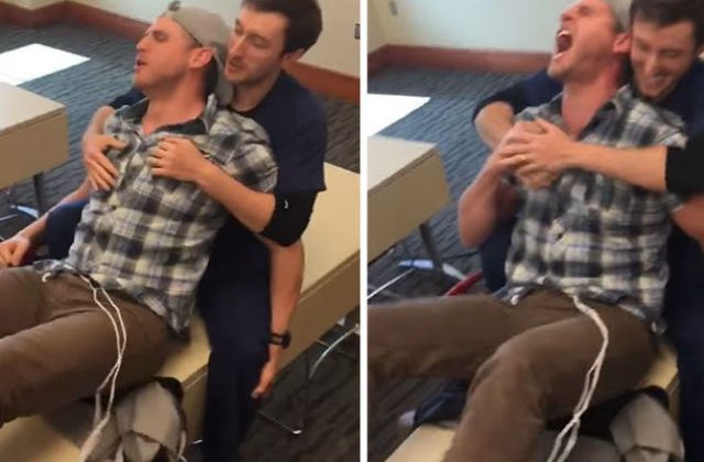 [VIDEO] Cum reactioneaza un barbat la durerile nasterii