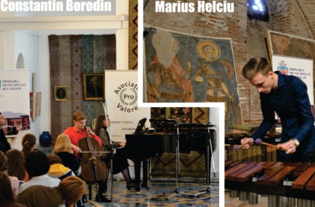 Constantin Borodin si  Marius Helciu, la Mogosoaia ClasicFest