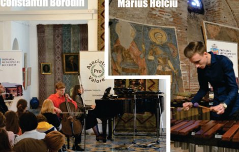 Constantin Borodin si Marius Helciu, la Mogosoaia ClasicFest