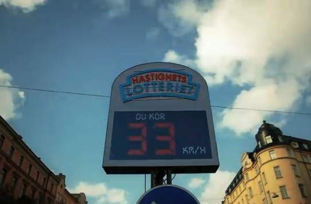 Radarul care trimite amenzi vitezomanilor si ii premiaza pe cei corecti!