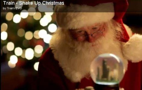  Video  Train lanseaza videoclipul piesei "Shake Up Christmas"