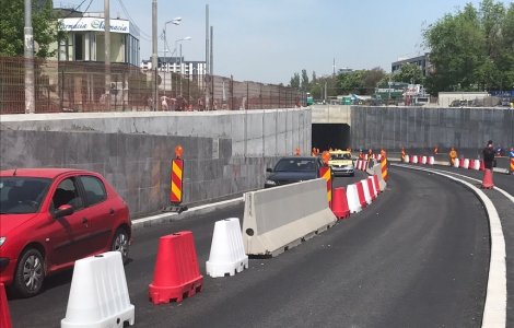 Circulatia prin pasajul Piata Sudului, deschisa pe cate un fir pe ambele sensuri