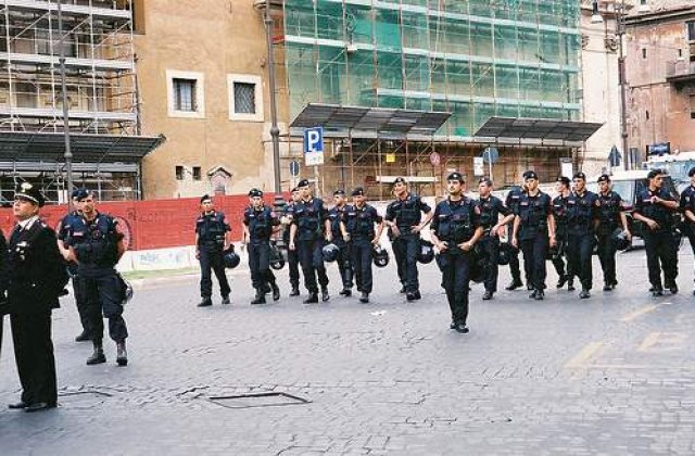 Proteste anti-guvern la Roma