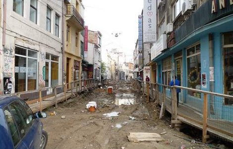 Centrul Vechi, in pericol de prabusire