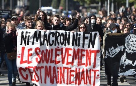 Manifestatii "anticapitaliste" in mai multe orase franceze