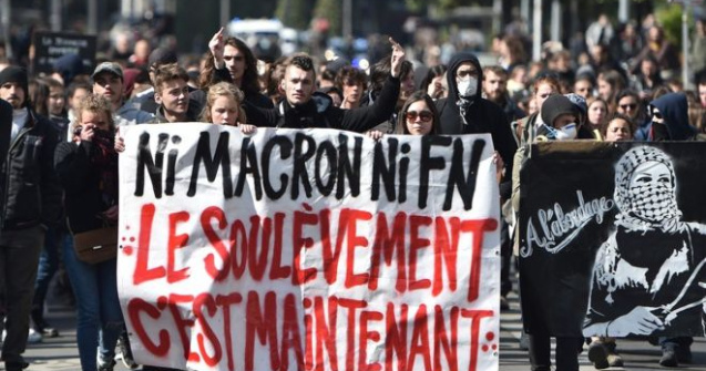 Manifestatii "anticapitaliste" in mai multe orase franceze