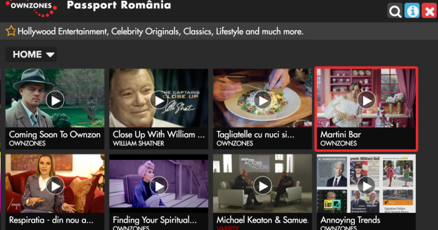 (P) Aplicatia Ownzones Passport, disponibila acum si in Romania prin mediabox-ul Horizon, de la UPC