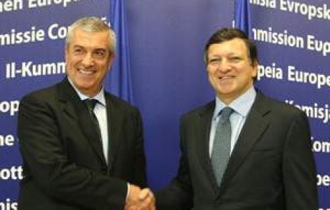 Tariceanu cap in cap cu Barosso