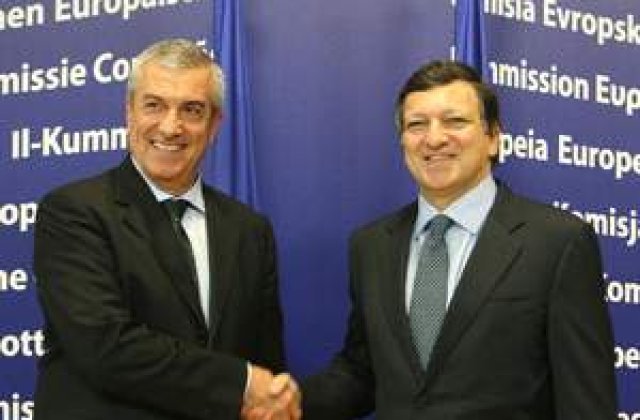 Tariceanu cap in cap cu Barosso
