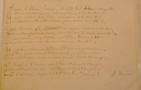 Simbolurile poeziei franceze, vandute cu 1,5 milioane de euro