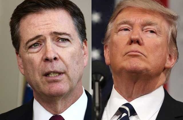 Presedintele Trump l-a demis in mod neasteptat pe directorul FBI, James Comey