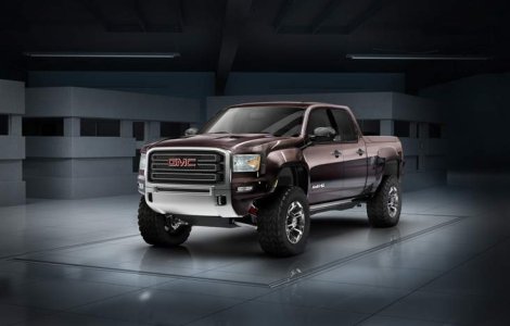Un pick-up monstru, pentru aventurieri - GMC Sierra All Terrain HD Concept