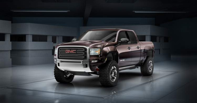 Un pick-up monstru, pentru aventurieri - GMC Sierra All Terrain HD Concept