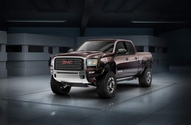 Un pick-up monstru, pentru aventurieri - GMC Sierra All Terrain HD Concept