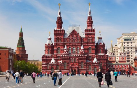 Rusia: 11 oameni au fost arestati in Piata Rosie