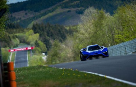 Surprize din China: un hypercar electric chinez de 1380 CP a doborat recordul de timp pe Nurburgring pentru masinile de serie