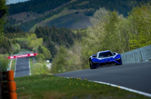 Surprize din China: un hypercar electric chinez de 1380 CP a doborat recordul de timp pe Nurburgring pentru masinile de serie