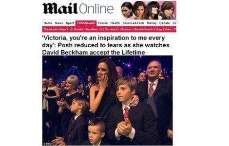  Video  David Beckham a facut-o pe Victoria sa planga