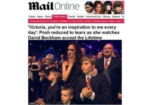 [VIDEO] David Beckham a facut-o pe Victoria sa planga