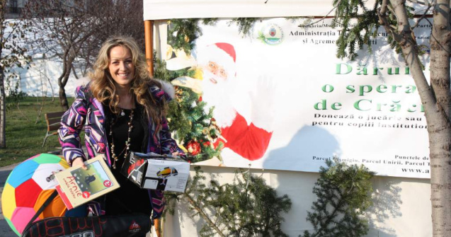 Florentina Opris a daruit o speranta de Craciun