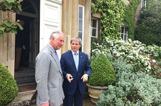 Dacian Ciolos s-a intalnit cu printul de Wales. Despre ce au discutat