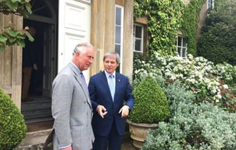 Dacian Ciolos s-a intalnit cu printul de Wales. Despre ce au discutat