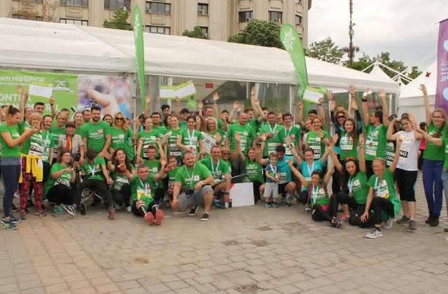 Team HOSPICE a strans peste 200.000 de lei la Semimaratonul Bucuresti