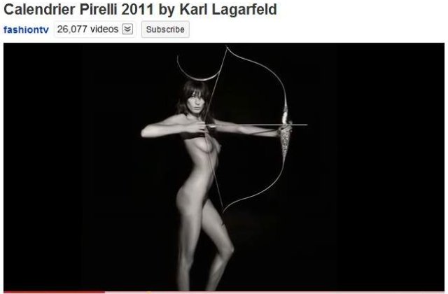 [VIDEO] Pirelli 2011, un calendar de 2 mil. de dolari