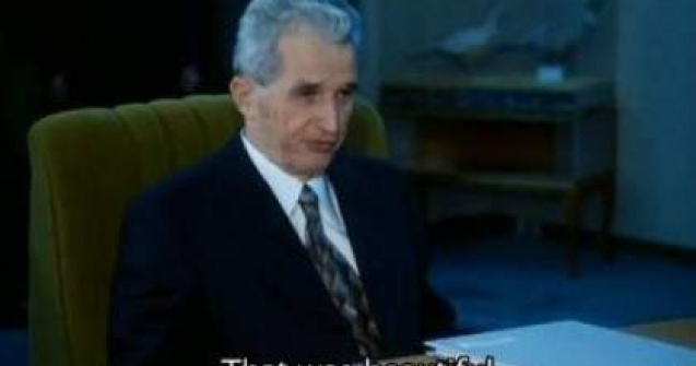 "Autobiografia lui Nicolae Ceausescu", pe primul loc in topul IndieWIRE