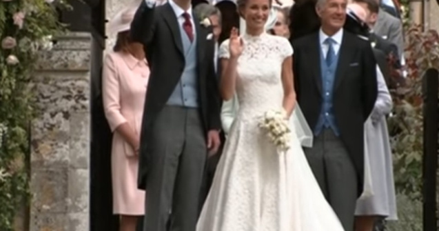  Video  Nunta Pippei Middleton: Rochie de mireasa spectaculoasa, invitati de marca. George si Charlotte, vedetele evenimentului