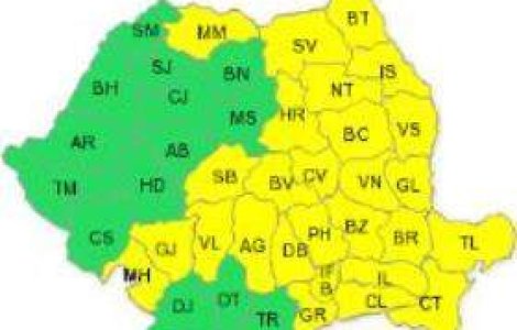 Cod Galben, revin ploile!