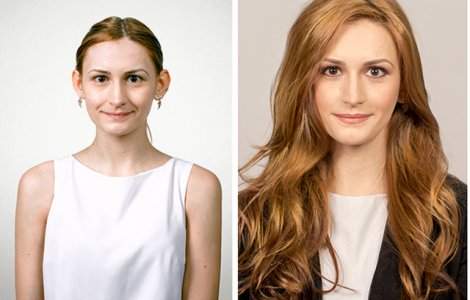  Top  Machiajul face minuni! 7 persoane banale transformate total prin make-up