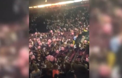 Momentul exploziei de la Manchester / VIDEO