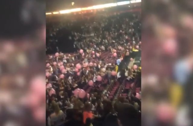Momentul exploziei de la Manchester / VIDEO