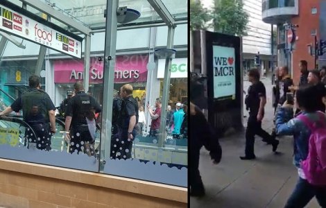 Un mall din Manchester a fost evacuat, in urma unei "bubuituri puternice" / VIDEO