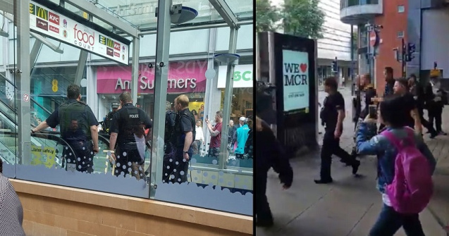 Un mall din Manchester a fost evacuat, in urma unei "bubuituri puternice" / VIDEO