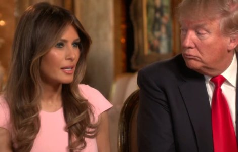  Video  O noua ocazie pentru Melania Trump de a-si respinge sotul in fata camerelor de filmat