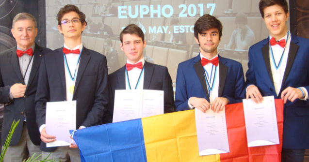 O medalie de aur si trei de argint pentru Romania la Olimpiada Europeana de Fizica