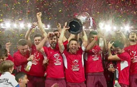 FC Voluntari a invins Astra, scor 6-4 si a castigat Cupa Romaniei pentru prima oara