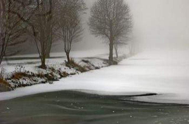 Gerul isi face de cap: Minus 23 grade in Harghita