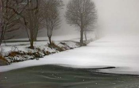 Gerul isi face de cap: Minus 23 grade in Harghita