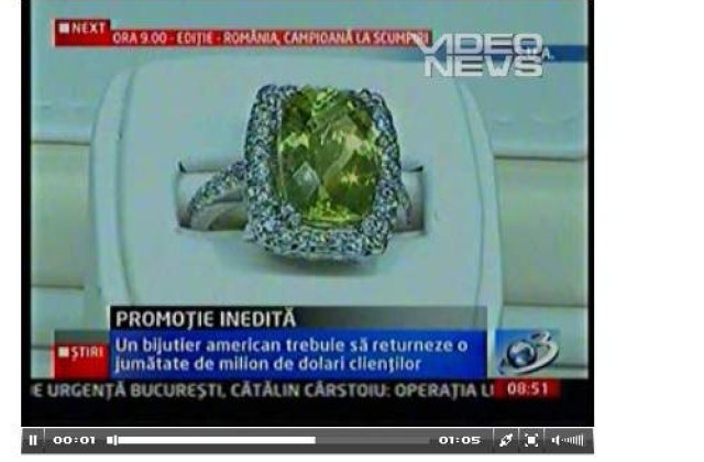 [VIDEO] Un bijutier va returna clientilor 500.000 de dolari pentru ca a nins de Craciun