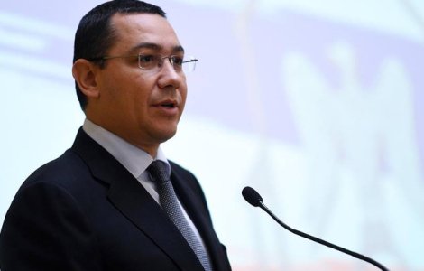 Ponta: Ii urez succes lui Daniel Constantin, cu noul partid