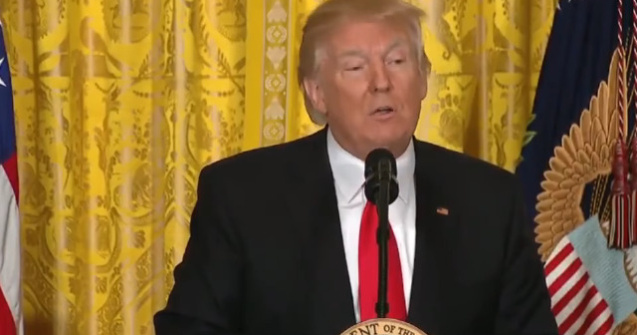 Un mesaj neterminat al lui Donald Trump a provocat un val de ironii