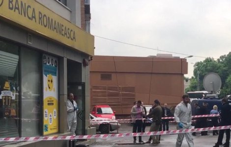 Barbatul care a jefuit Banca Romaneasca a fost prins