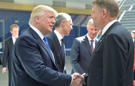 Presedintele Klaus Iohannis isi incepe vizita in SUA. Va fi primit de Donald Trump