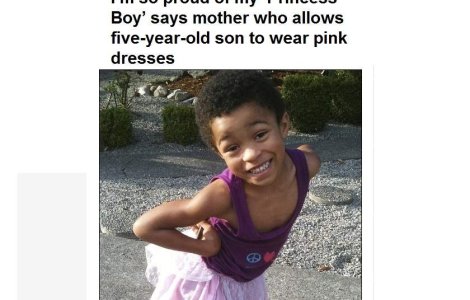  Video  "Baietelul Printesa" face valuri in America