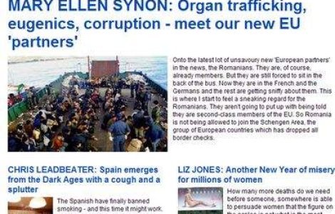 Daily Mail: Romania, unul dintre "partenerii" europeni dezagreabili