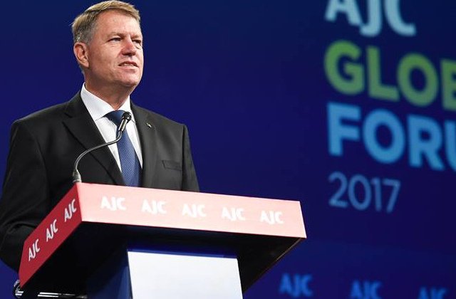 Klaus Iohannis, premiat in SUA pentru sustinerea statului de drept, democratiei si libertatii